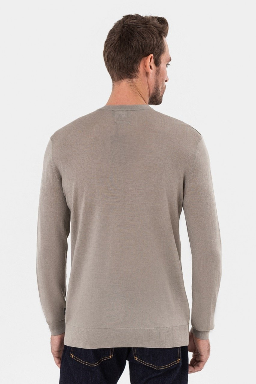 Бежевий светр Emporio Armani