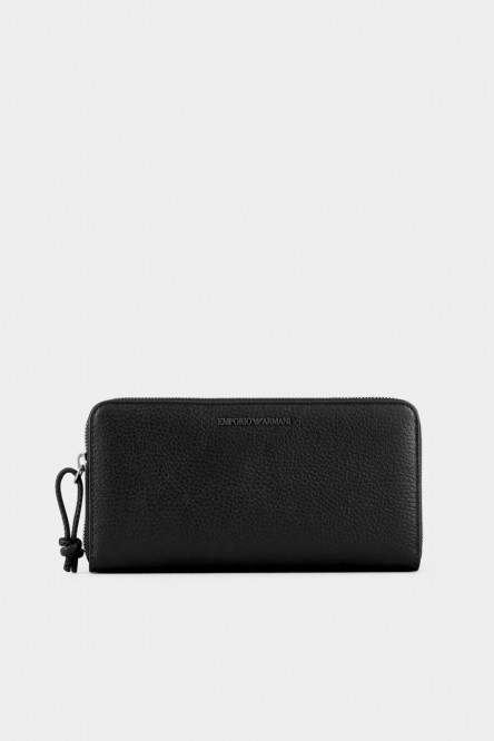 Чорне портмоне Emporio Armani