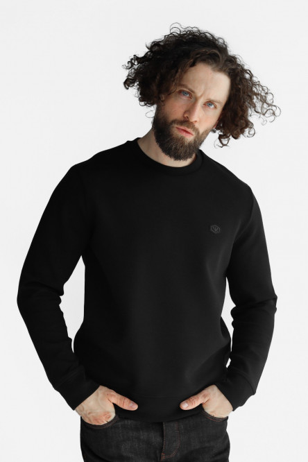 Чорний світшот Emporio Armani 
