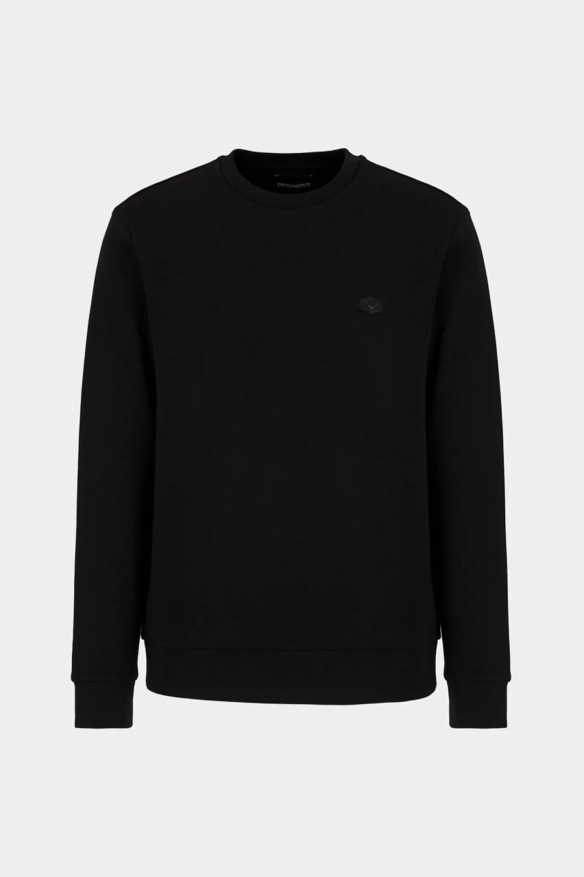 Чорний світшот Emporio Armani 