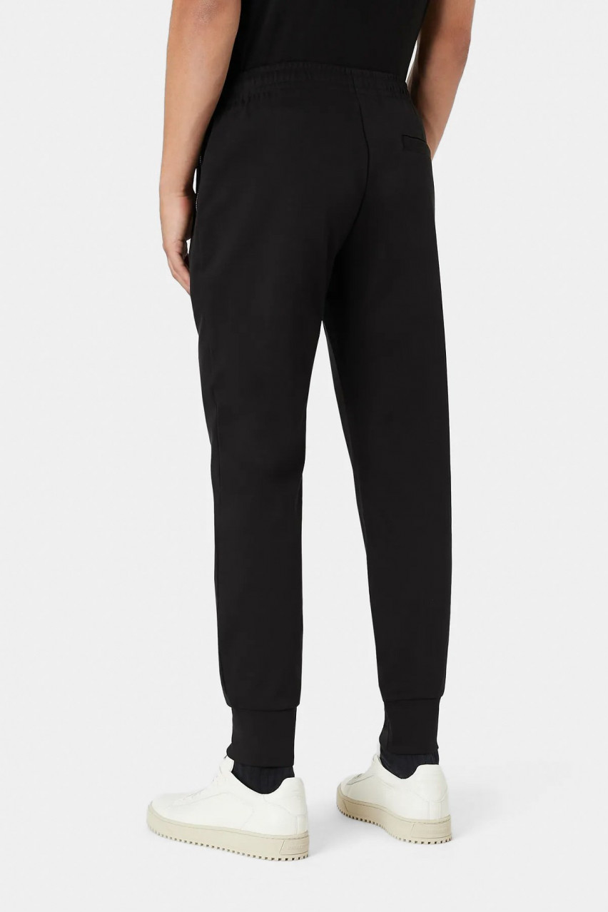 Чёрные спортивные штаны Emporio Armani