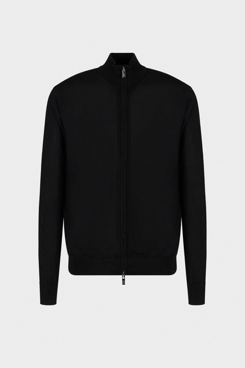 Чорний кардиган Emporio Armani