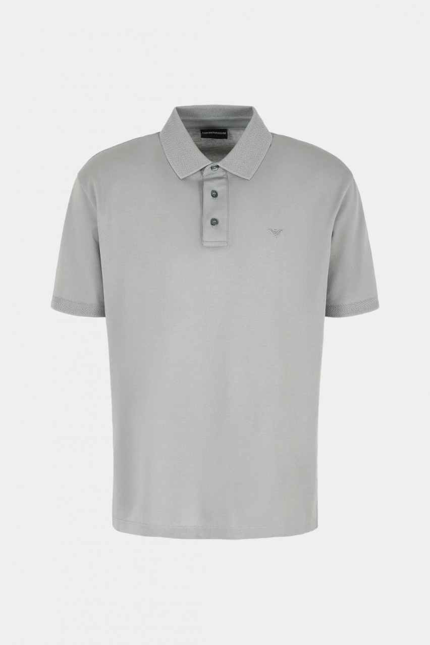 Сіре поло 3D1FF2 1JTKZ 06G1 Emporio Armani