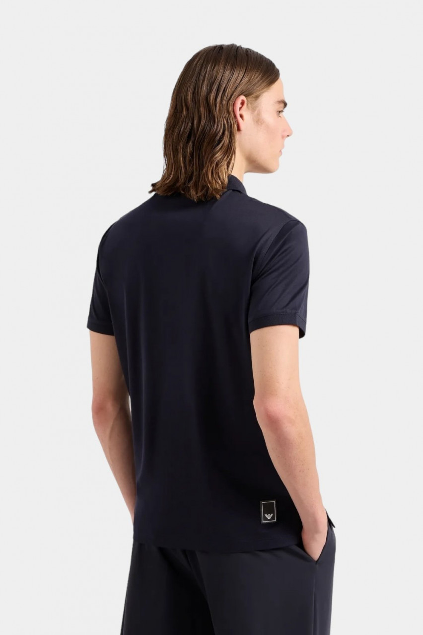 Темно-синє поло EM000080 AF10094 UB118 Emporio Armani