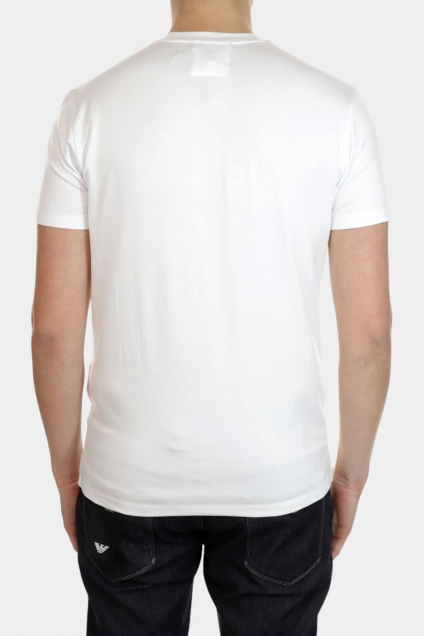 Белая футболка 8N1TF0 1JCDZ 0100 Emporio Armani