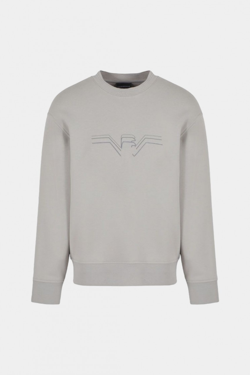 Бежевий світшот 3D1M75 1JWPZ 0646 Emporio Armani