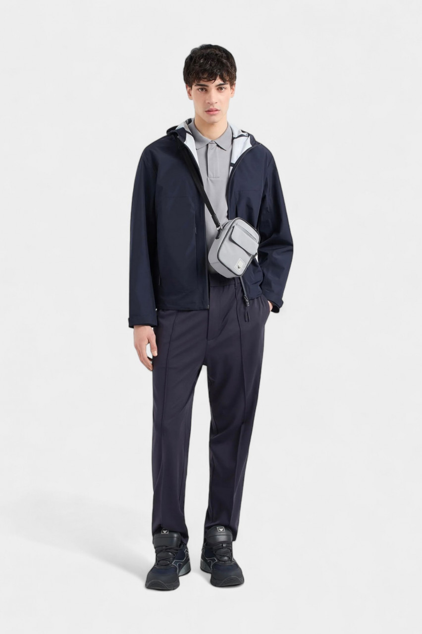 Сіре поло EM000080 AF10094 U8060 Emporio Armani