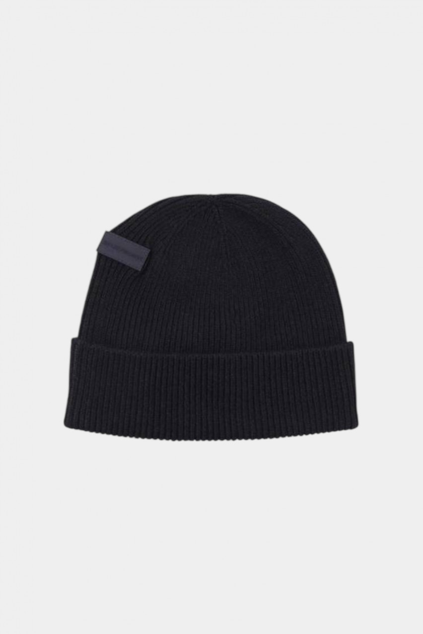 Темно-синя шапка з логотипом 627595 4F510 00134 Emporio Armani