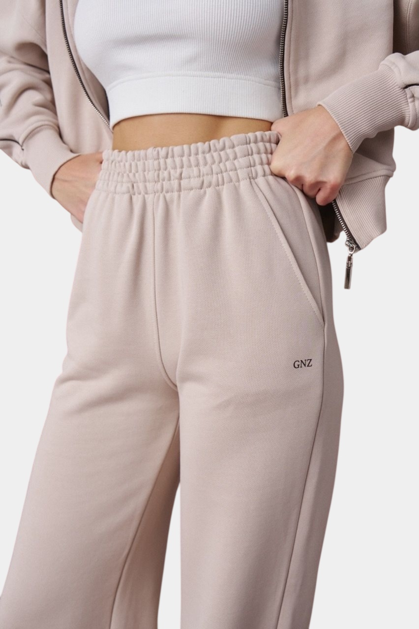 Бежеві спортивні штани Sport&Classic Doberman Straight GNZ