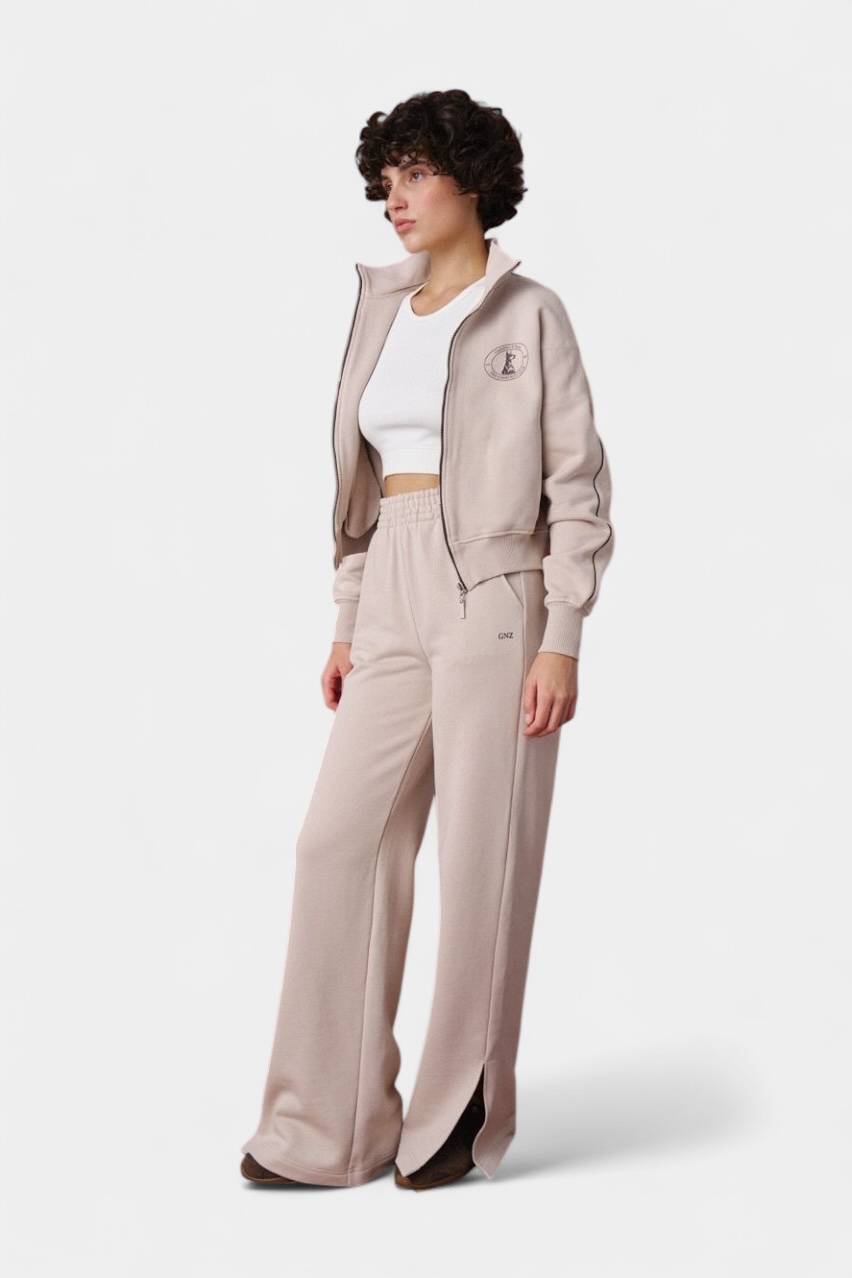 Бежеві спортивні штани Sport&Classic Doberman Straight GNZ