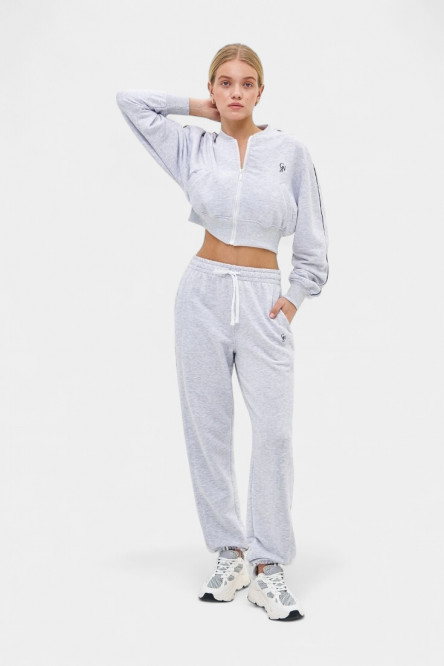 Сірі спортивні штани Elegance Joggers