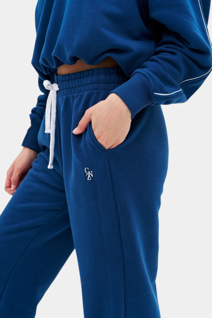 Синие спортивные штаны Elegance Straight GNZ
