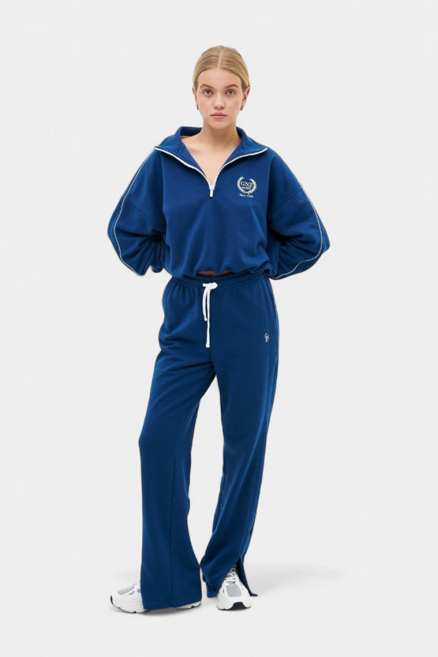 Синие спортивные штаны Elegance Straight GNZ