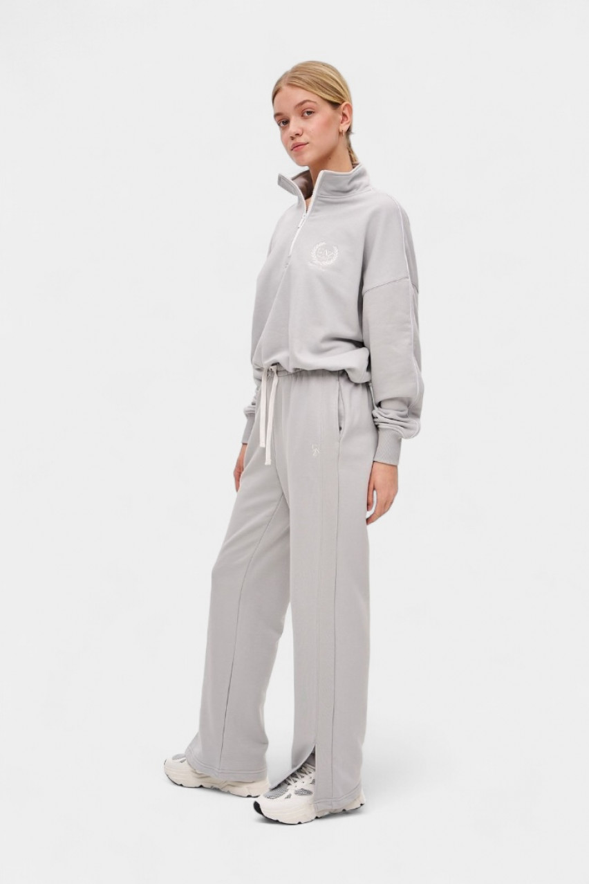 Серые спортивные штаны Elegance Straight GNZ