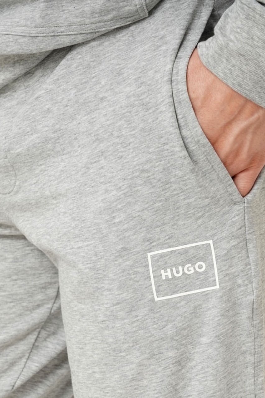 Сірі піжамні штани Laze Pants CW з еластичної бавовни 50525246 036 HUGO