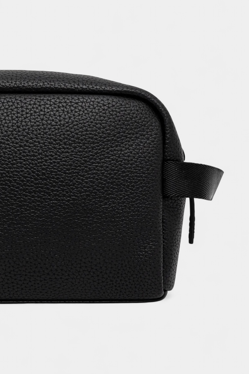 Черная косметичка Ethon 2.0HI_Washbag с наружным карманом 50535686 001 HUGO