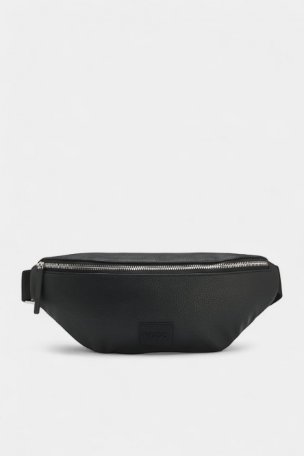 Чорна поясна сумка Ethon 2.0HI_Bumbag N із зернистої екошкіри