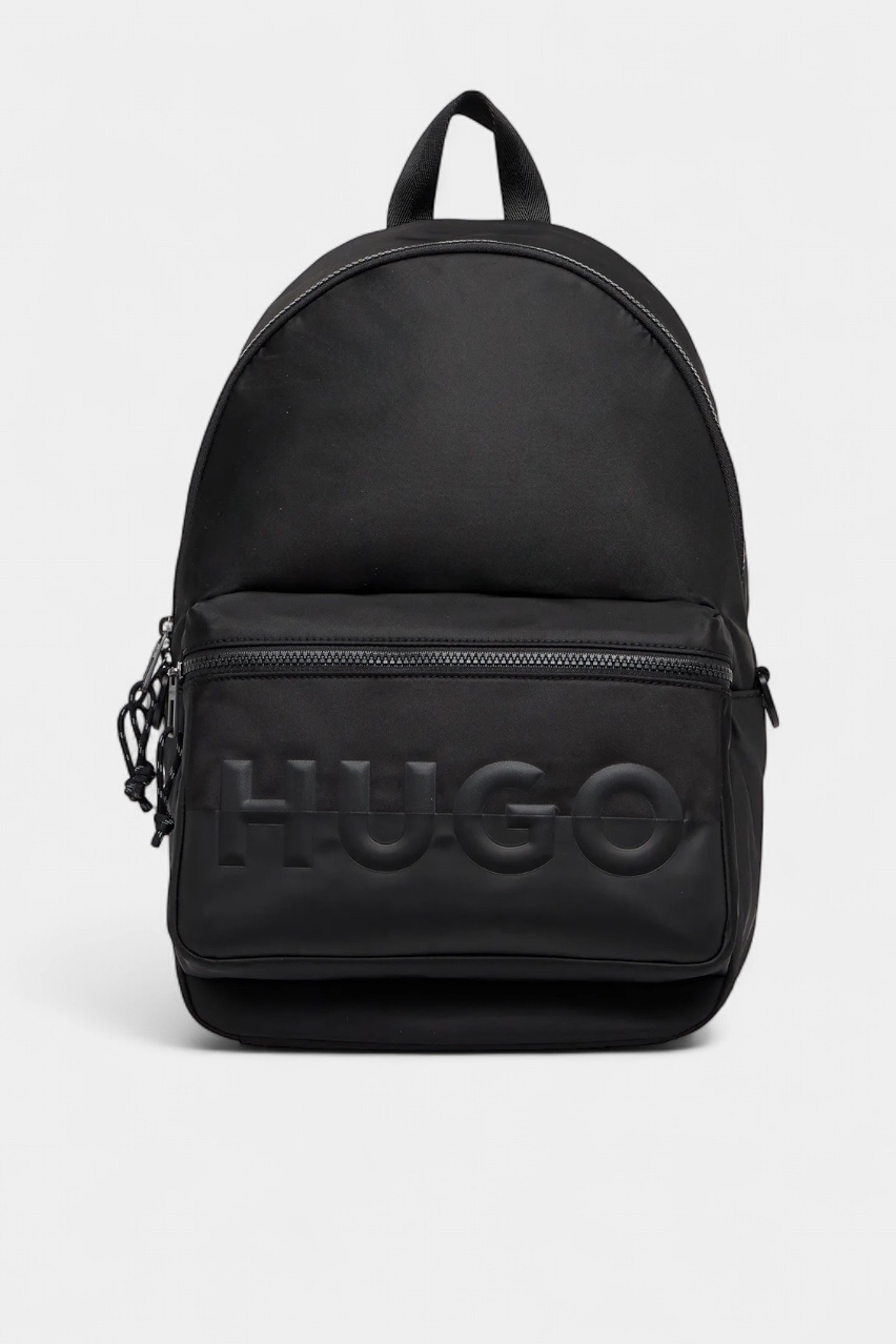 Чорний рюкзак Nosh_Backpack з тисненим логотипом 50547114 001 HUGO
