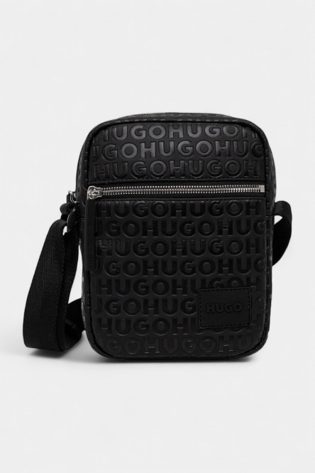 Чорна сумка Ethon 2.0HI_M_NS Zip з повсюдним логотипом