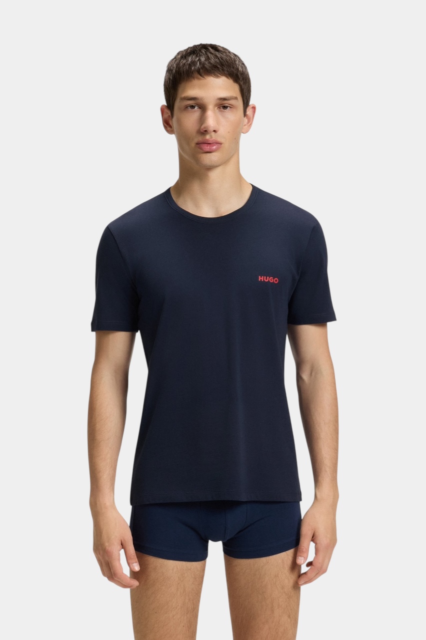Набір кольорових піжамних футболок T-SHIRT RN TRIPLET P 50532811 963 HUGO (різнокольоровий)