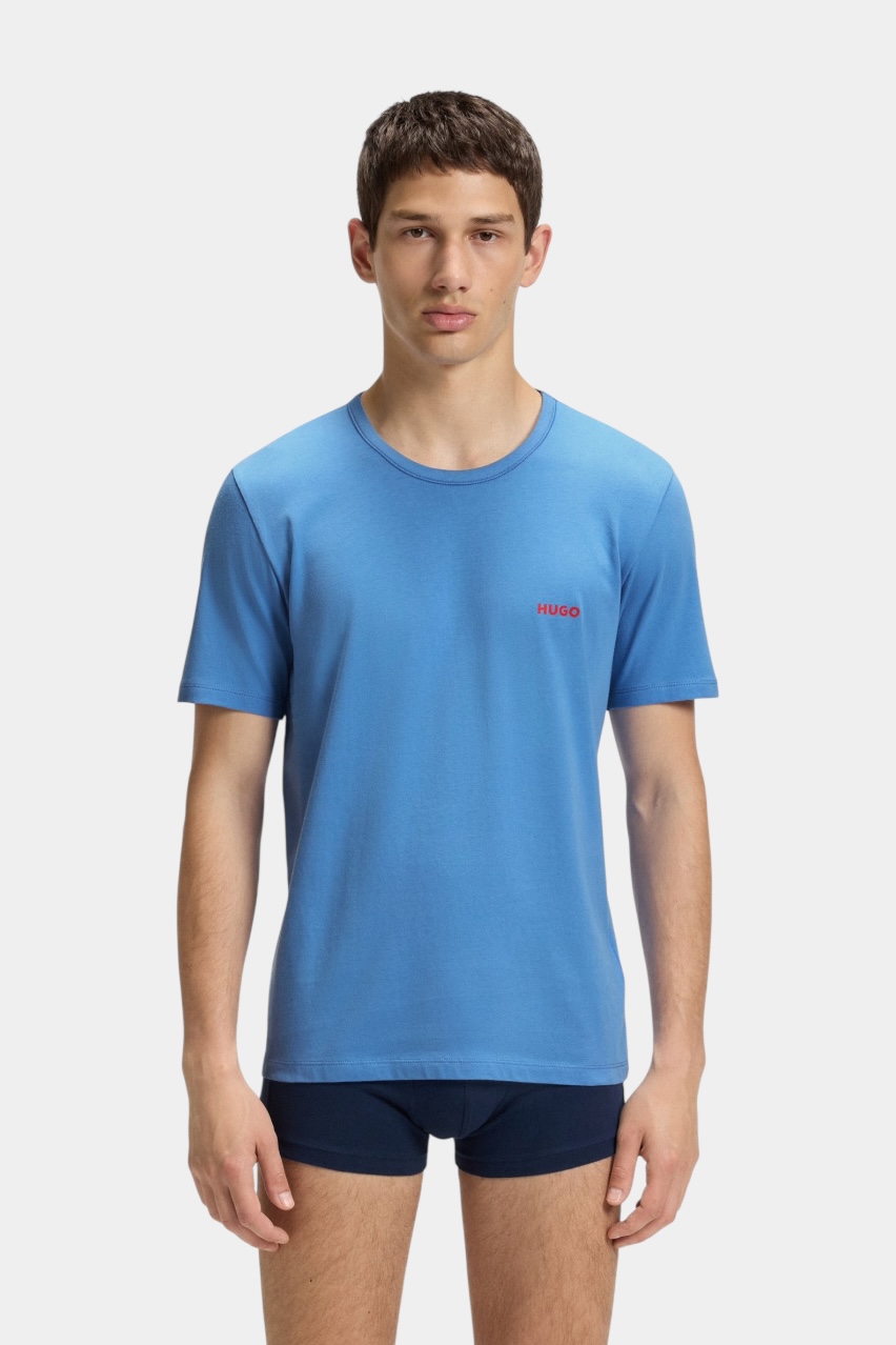 Набір кольорових піжамних футболок T-SHIRT RN TRIPLET P 50532811 963 HUGO (різнокольоровий)