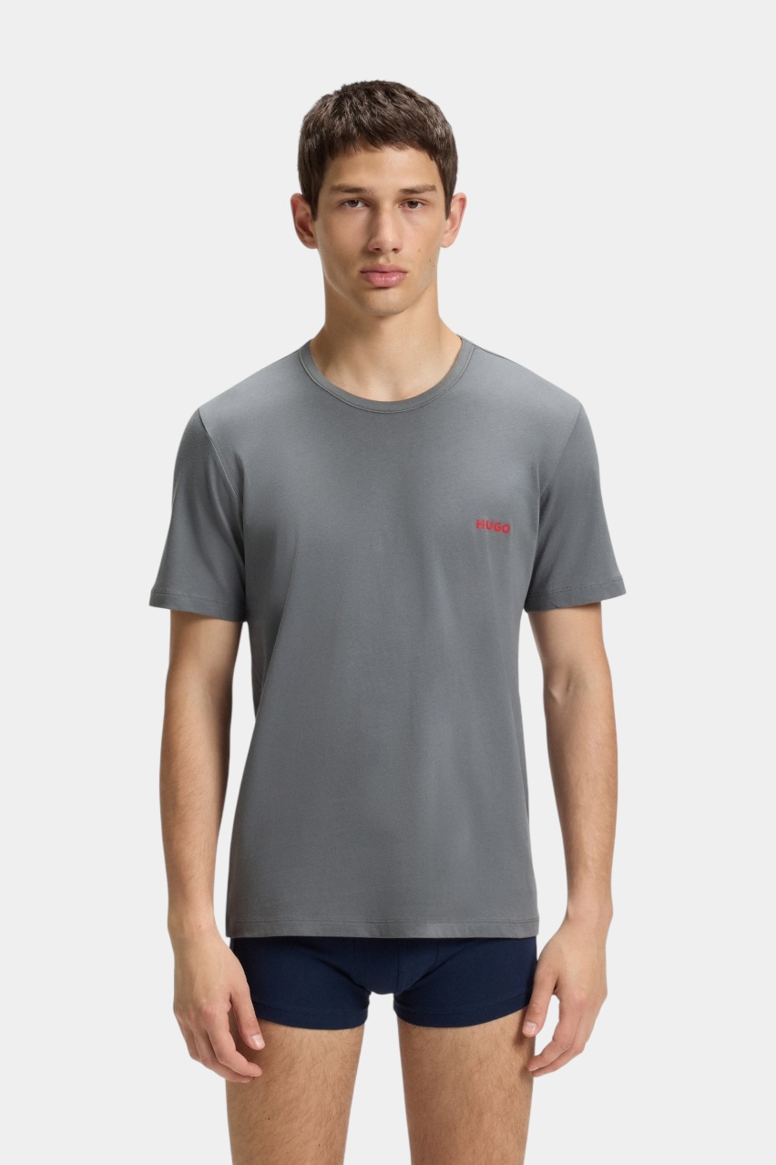 Набір кольорових піжамних футболок T-SHIRT RN TRIPLET P 50532811 963 HUGO (різнокольоровий)