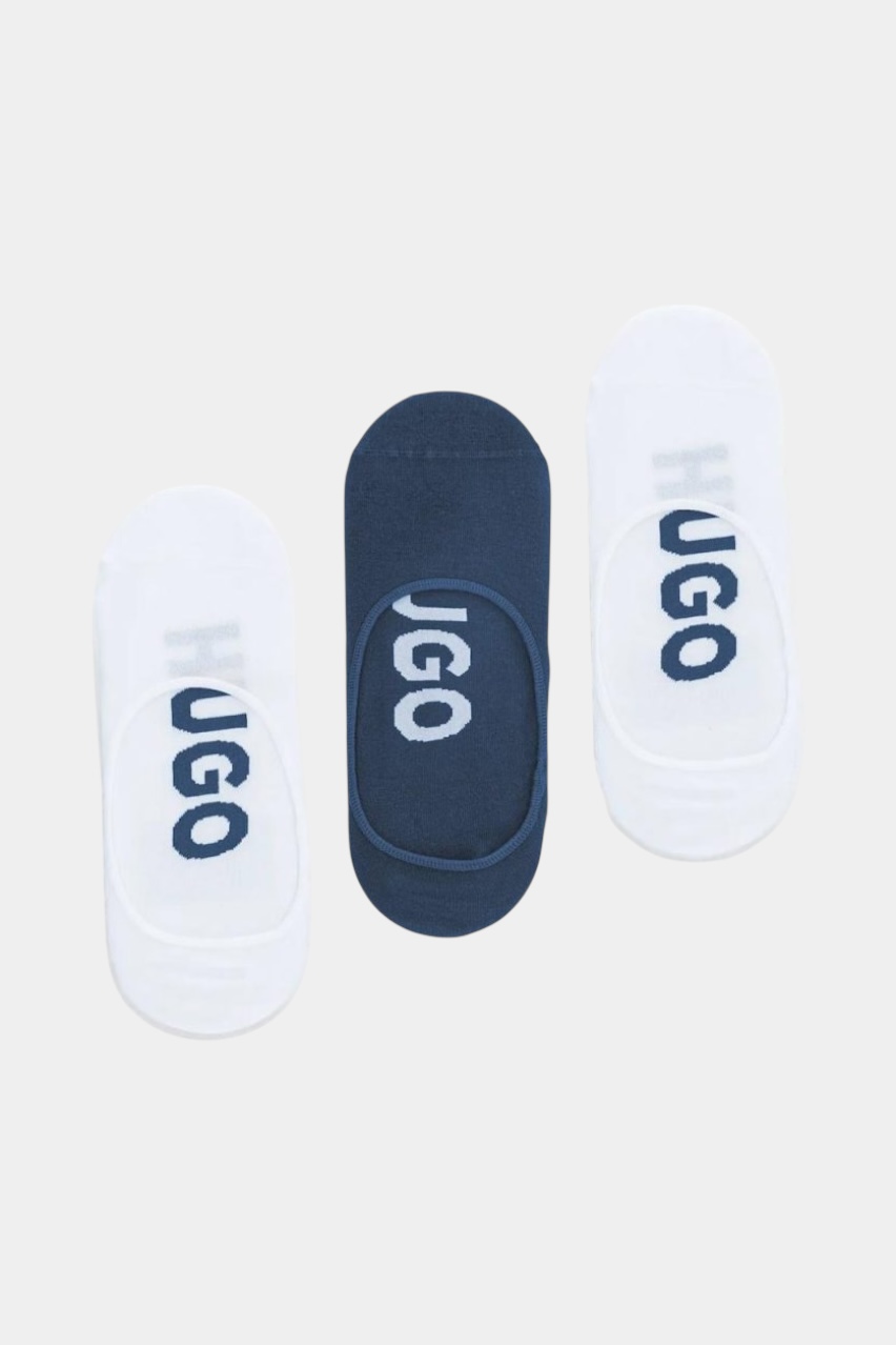 Набір кольорових шкарпеток-слідів 3P SL LOGO CC 50541589 422 HUGO