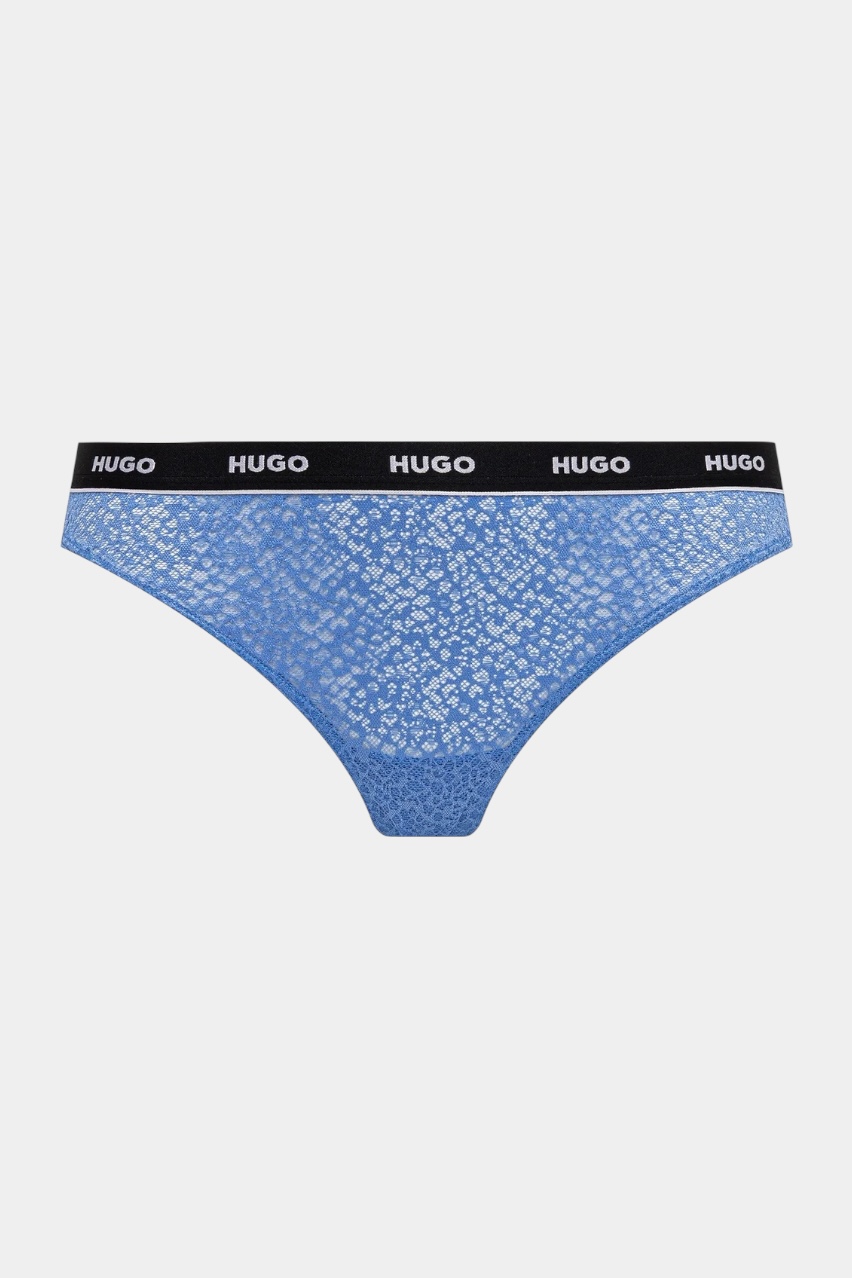 Набор цветных кружевных танга TRIPLE THONG LACE 50535265 961 HUGO