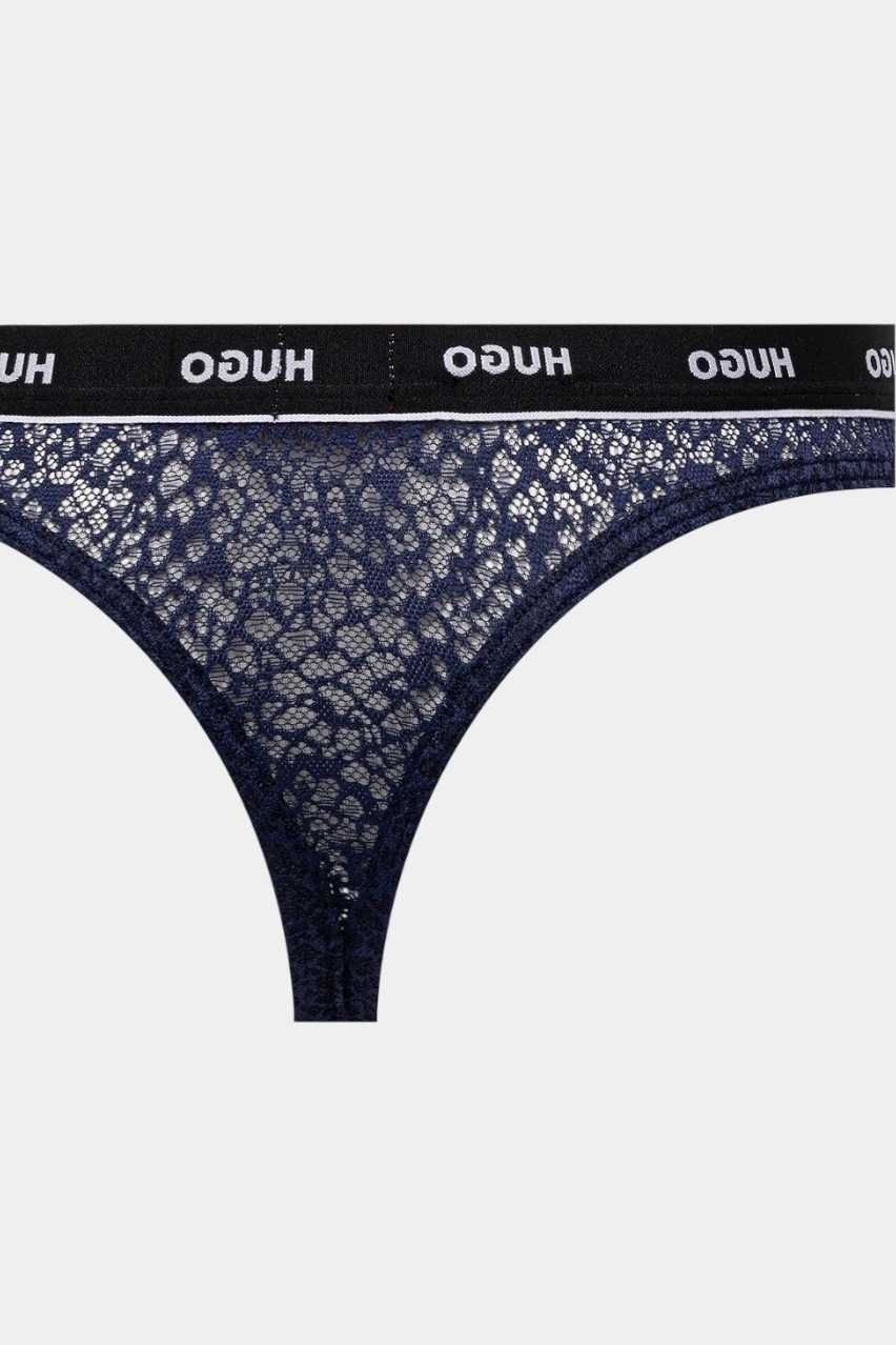 Набор цветных кружевных танга TRIPLE THONG LACE 50535265 961 HUGO