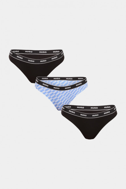 Набір кольорових танга TRIPLET THONG DESIGN