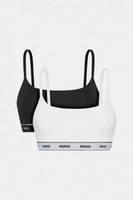 Набір чорно-білих бра TWIN BRALETTE STRIPE