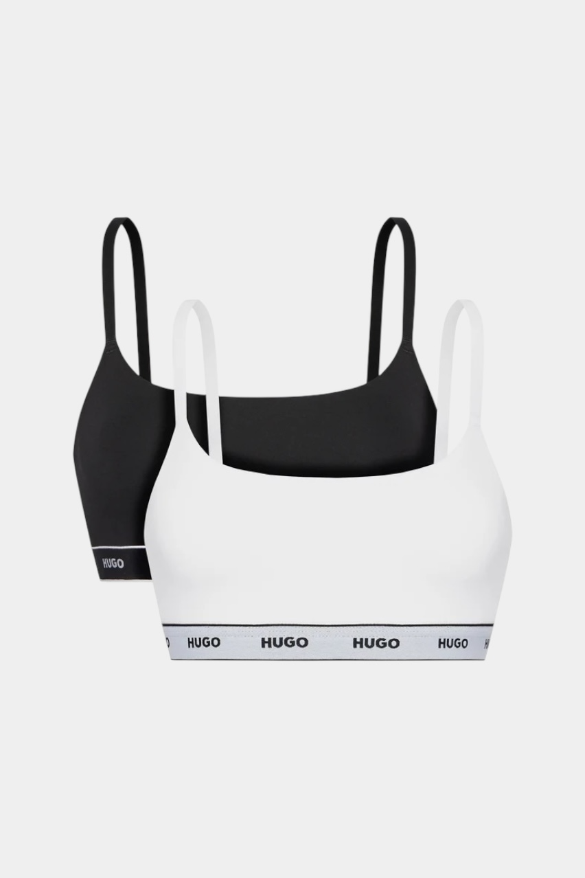 Набір чорно-білих бра TWIN BRALETTE STRIPE 50545691 125 HUGO