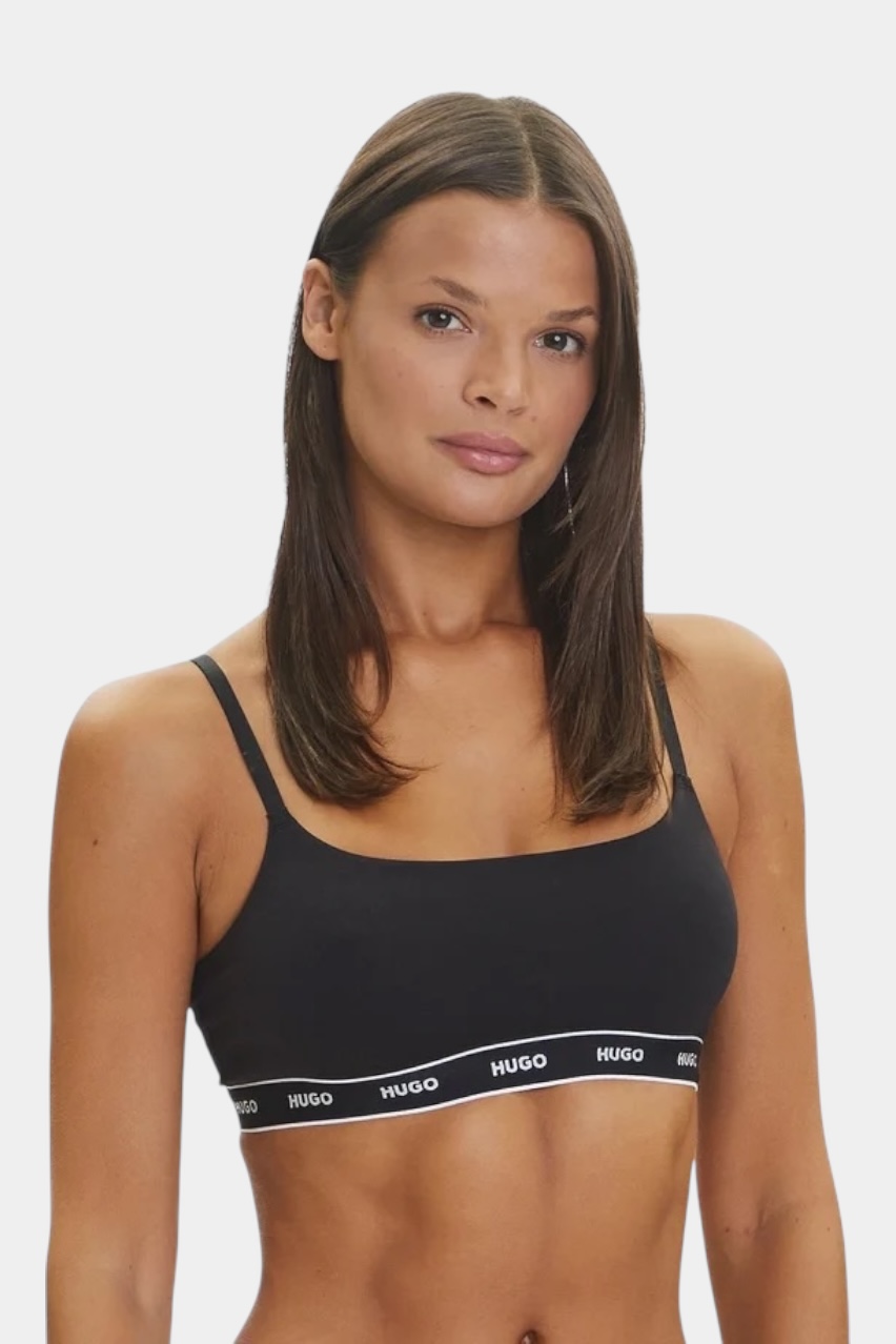 Набір чорно-білих бра TWIN BRALETTE STRIPE 50545691 125 HUGO