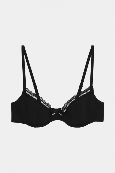 Чорний бюстгальтер T-SHIRT BRA UNIQUE