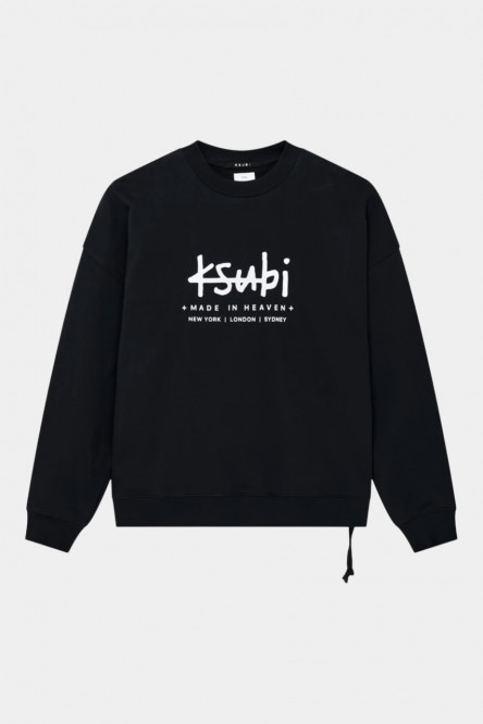 Черный свитшот Plated Ekcess Crewneck Jet Black
