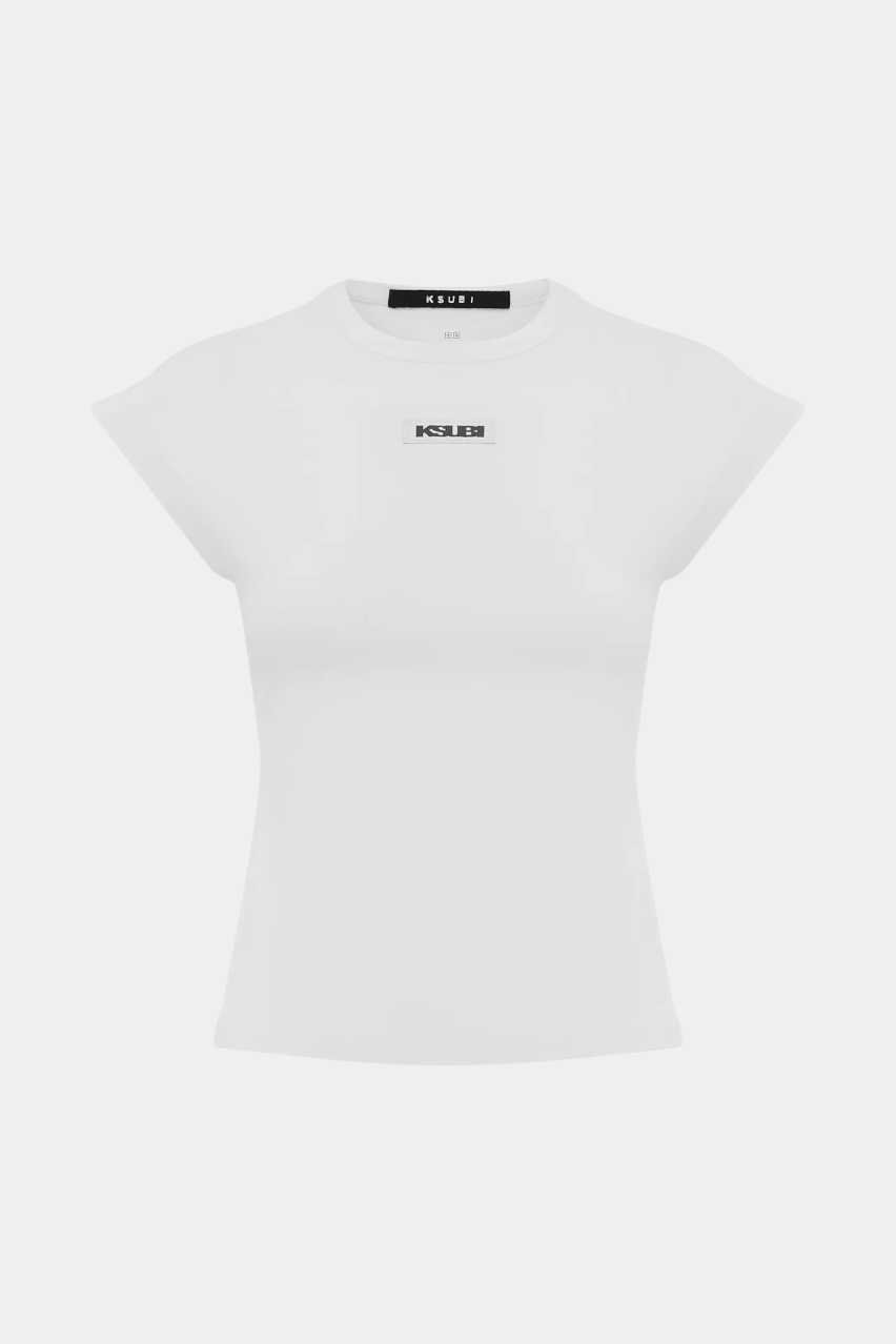 Білий топ Staple Tee White WFA24TE004 Ksubi