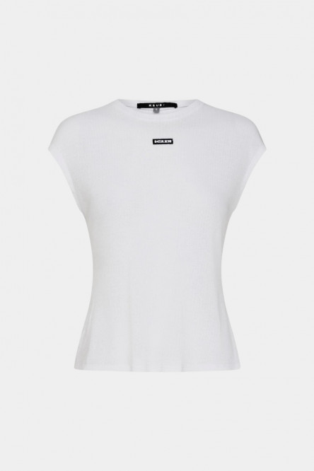 Білий топ Staple Ss Tee White Sheer