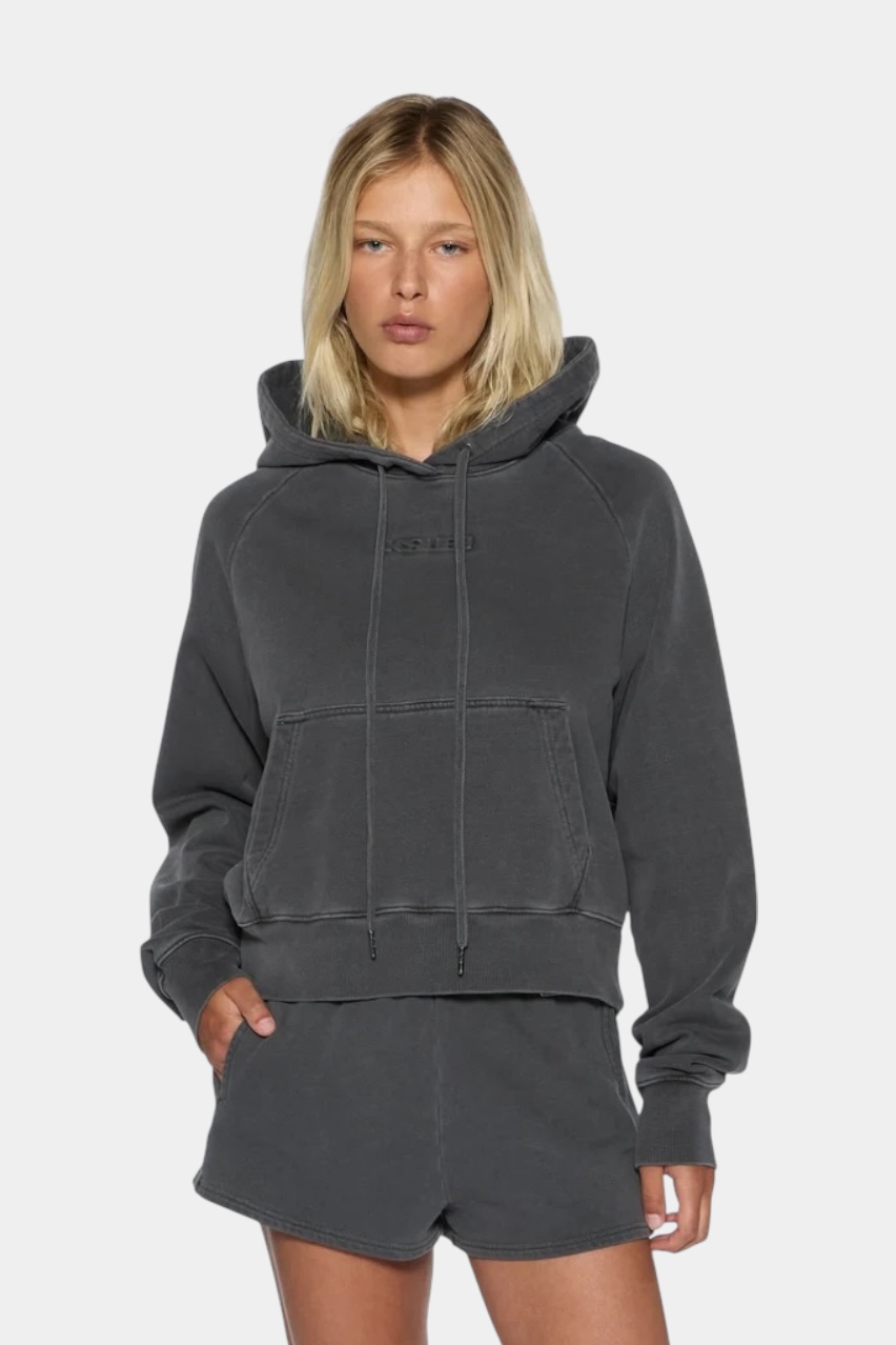Графітовий спортивний костюм з худі Origin Hoodie Charcoal та штанами Sott Origin Trakpant Charcoal WPF25FL006, WPF25PA003 Ksubi