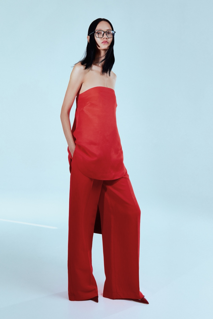 Красные брюки Скарлетт SS1628 SAYYA