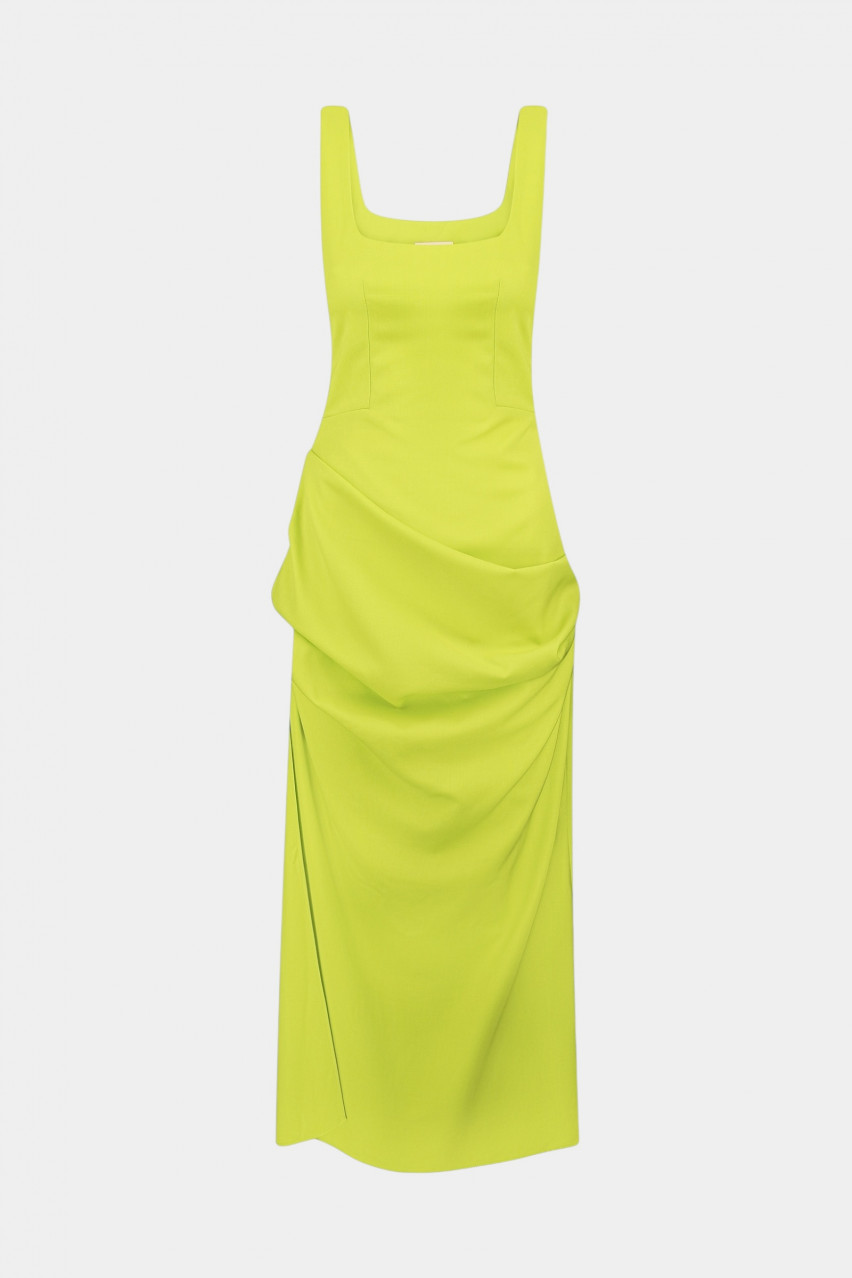 Зеленое платье-футляр SS1633 SAYYA