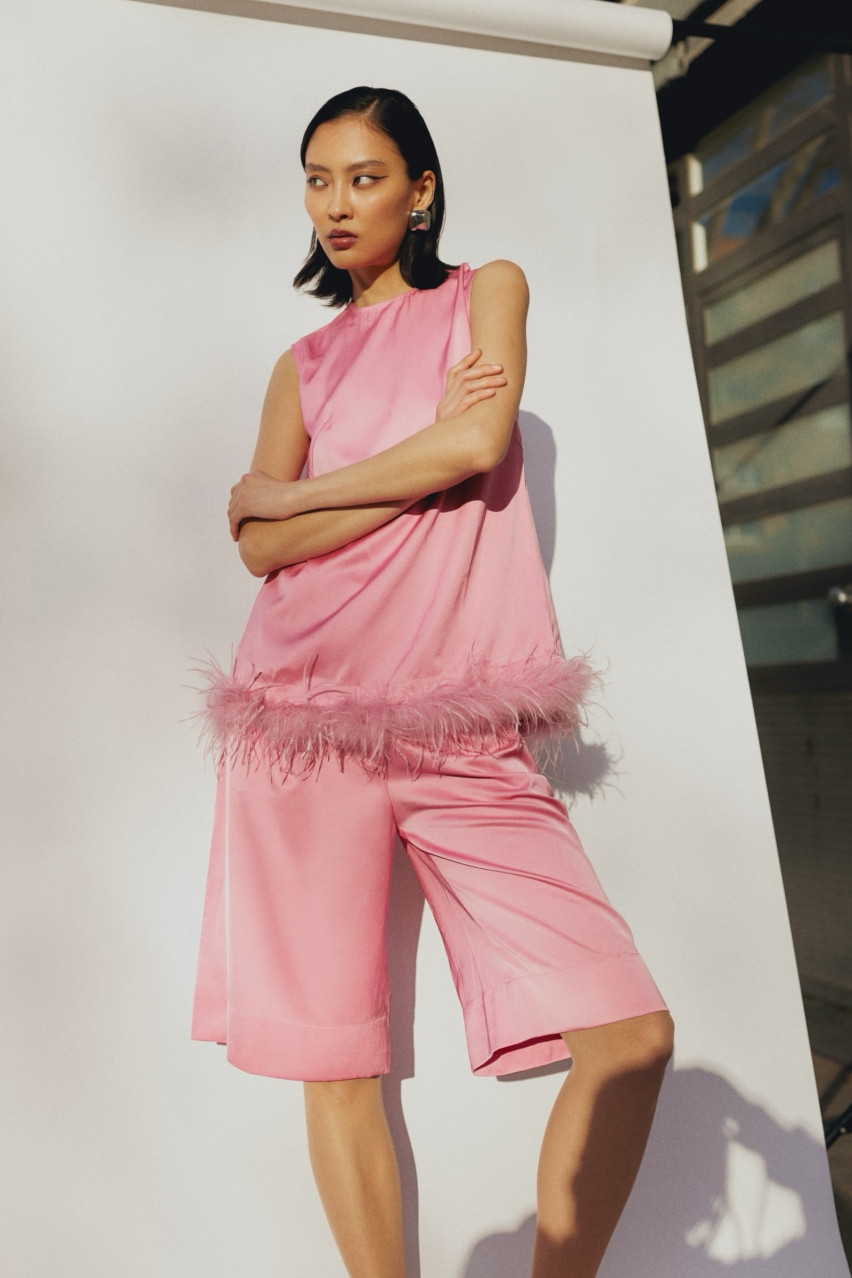 Рожеві шорти-бермуди SS1596 SAYYA