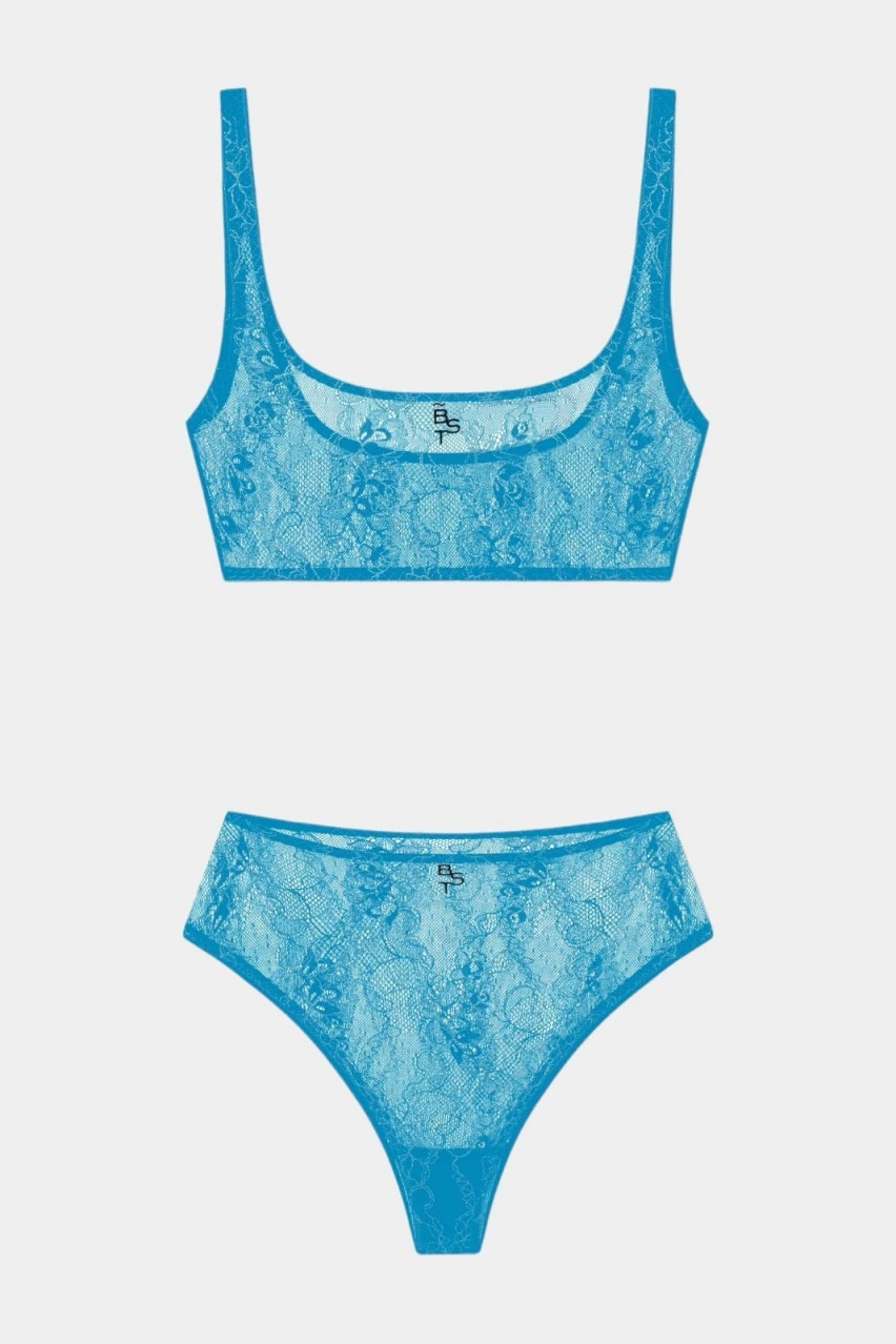 Бірюзова білизна Lace