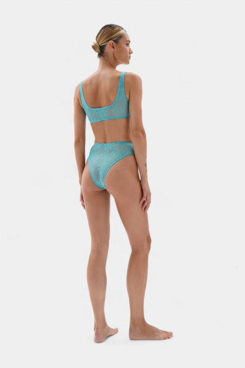 Бірюзова білизна Lace
