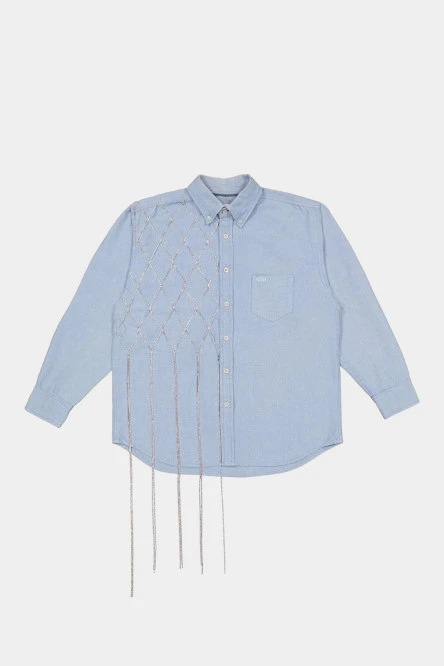 Голубая рубашка Redesigned Shirt 19